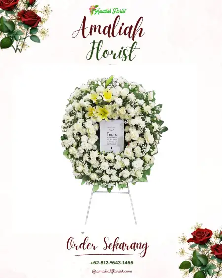 Krans Bunga Duka Wanasari